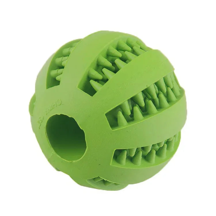 Rubber Chew Ball Treat Feeder