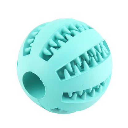 Rubber Chew Ball Treat Feeder