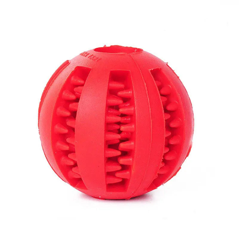 Rubber Chew Ball Treat Feeder